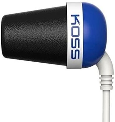 Навушники In-ear Koss The Plug Noise Isolating 3.5 mini-jack, Блакитний (196544.101) [107372]