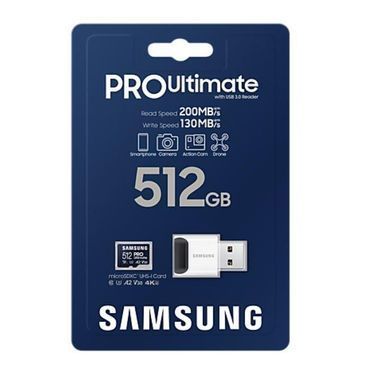 Карта пам&rsquo;яті MICRO SDXC 512GB W/READER SAMSUNG (MB-MY512SB/WW) [502062]