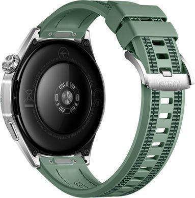 Смарт-годинник Huawei Watch GT 6 46mm Steel with Green Woven Strap (55020FTV) [617882]
