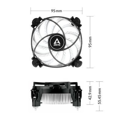Система охолодження для комп&rsquo;ютерного процесора S1700 ARCTIC (ACALP00042A) [502716]