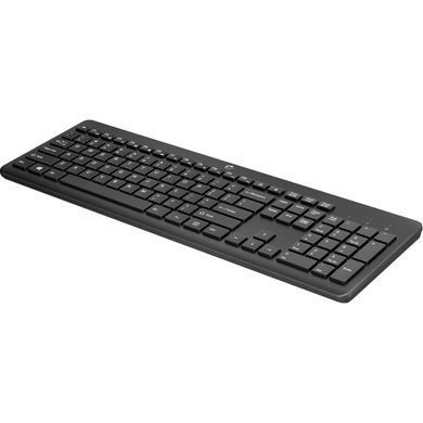 Клавіатура бездротова HP 230, чорна (3L1E7AA) [401039]