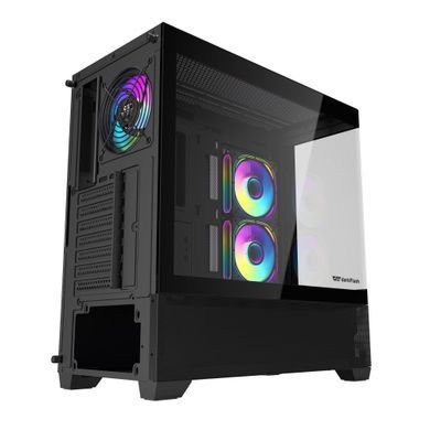 Корпус для комп'ютера DARK FLASH ATX без блока живлення DS900W AIR чорний (DS900W AIR BLACK) [503218]