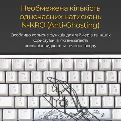 Клавіатура Ducky One 3 SF Cherry MX Red RGB UA USB White (DKON2167ST-RUAPXPWWWSC1) [614128]