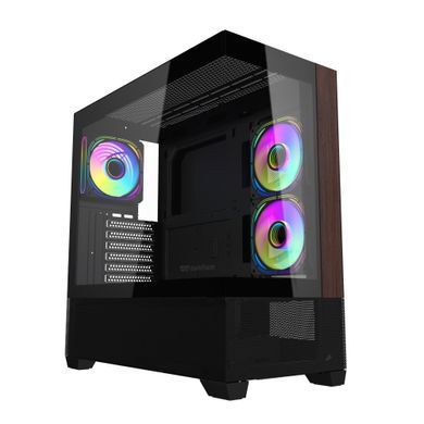 Корпус для комп'ютера DARK FLASH ATX без блока живлення DS900W AIR чорний (DS900W AIR BLACK) [503218]