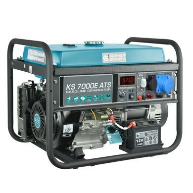 Генератор бензиновий Konner&Sohnen KS 7000E ATS, 230В, 5.5кВт, АВР(ATS), електростартер, 76.8кг (KS7000EATS) [105932]