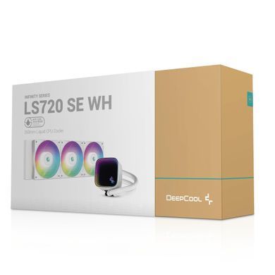 Система водяного охолодження DeepCool LS720 SE White (R-LS720-WHAMMM-G-1) [614377]