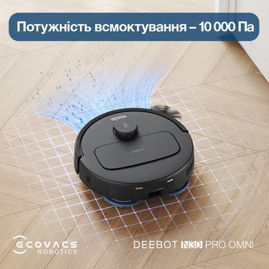 Робот-пилосос Ecovacs Omni N30 Pro (YDLX11-1) Black (YDLX11-1 Black) [610526]