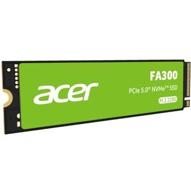 SSD 1Tb Acer FA300 M.2 2280 NVMe 2.0 PCIe Gen 5x4 3D NAND, Retail (BL.9BWWA.167) [405448]