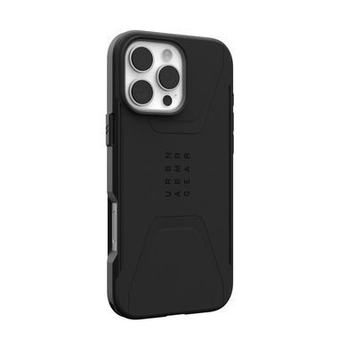 Чохол UAG для iPhone 16 Pro Max, Civilian Magsafe, Black (114445114040) [111609]