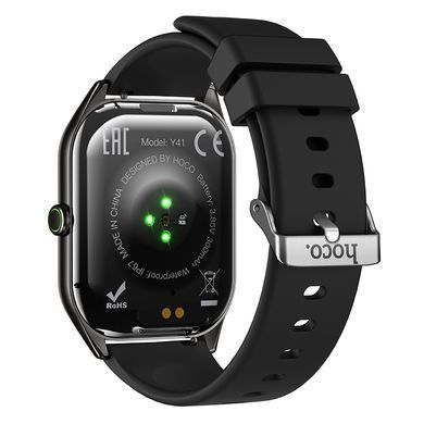 Смарт-годинник HOCO Y41 Smart watch(call version) Black (6942007674133) [806572]