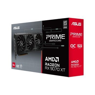 Вiдеокарта ASUS Radeon RX 9070 XT 16GB GDDR6 OC PRIME-RX9070XT-O16G (90YV0L71-M0NA00) [102584]