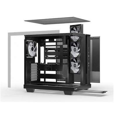 Корпус be quiet! Light Base 500 LX Black без БЖ (BGW85) [620165]