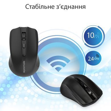 Миша бездротова Promate (clix-8.black) [606595]