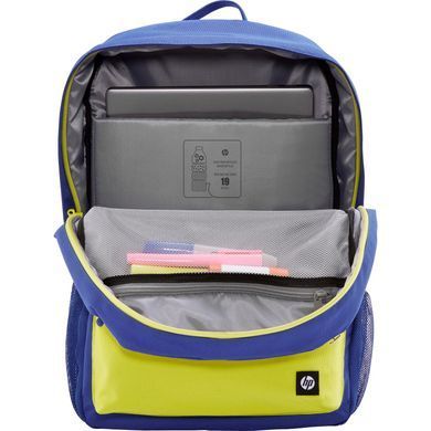 Рюкзак для ноутбука HP 15.6" Campus Blue, синьо-жовтий (7J596AA) [400995]