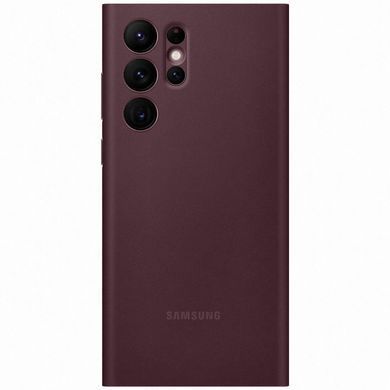 Чохол-книжка Samsung Smart Clear View Cover для Samsung Galaxy S22 Ultra SM-S908 Burgundy (EF-ZS908CEEGRU) [601244]