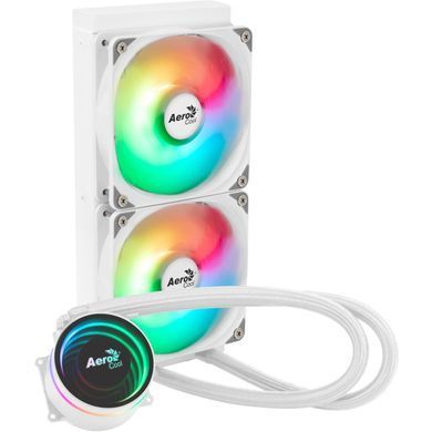 Система водяного охолодження AeroCool Oasis L240 White (ACLA-OA24117.21) [609100]