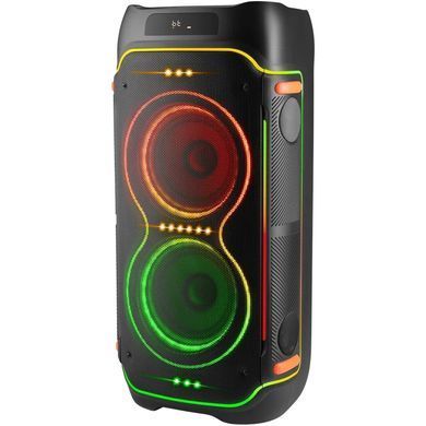 Акустична система 2.0 Defender Boomer 200, 200Вт BT/FM/TF/USB/MIC/AUX/GT, чорна (65201) [405274]