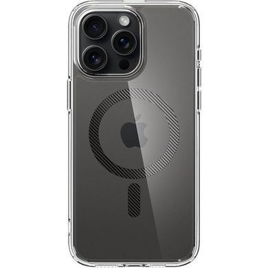 Чохол-накладка Spigen Ultra Hybrid MagFit для Apple iPhone 15 Pro Max Carbon Fiber (ACS06578) [602177]