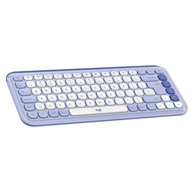 Клавiатура бездротова Logitech Pop Icon Keys Lilac (920-013074) [606038]