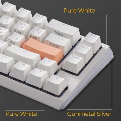 Клавіатура Ducky One 3 SF Cherry MX Red RGB UA USB White (DKON2167ST-RUAPXPWWWSC1) [614128]