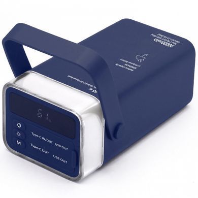 УМБ Aspiring Vigor 30 PD 30000mAh 65W 2xType-C, 2xUSB, LED cиня (VG65PD) [403936]