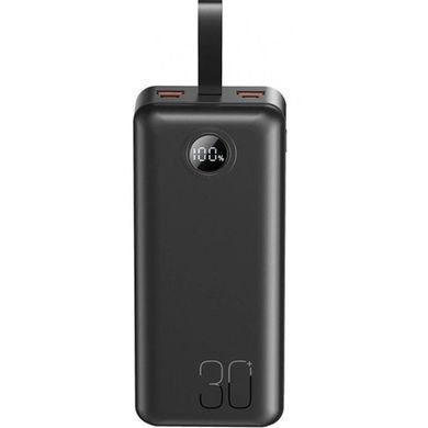 Універсальна мобільна батарея XO PR240 30000mAh Black (PR240.black) [603450]