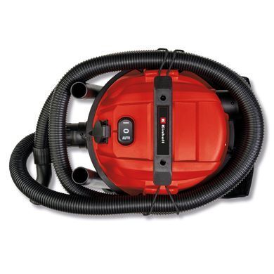 Пилосос професійний Einhell TC-VC 1825 А, 1250 Вт, пластик 25 л, 180 мбар, шланг 2.5 м, кабель 3 м, розетка 2.2 кВт, 4.2 кг (2342485) [105726]
