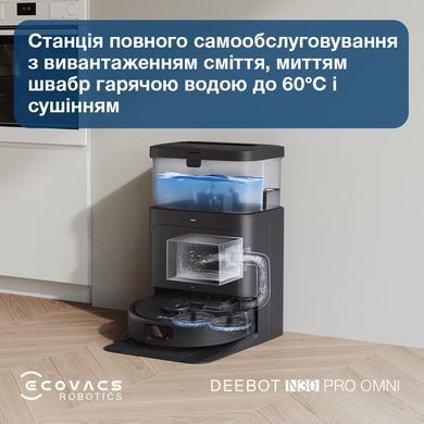 Робот-пилосос Ecovacs Omni N30 Pro (YDLX11-1) Black (YDLX11-1 Black) [610526]