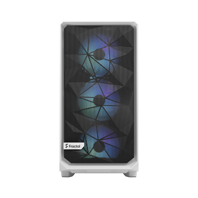 Корпус для ПК FRACTAL DESIGN Meshify 2 RGB White TG Clear t (FD-C-MES2A-08) [303857]