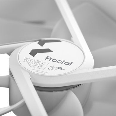Кулер для корпуса FRACTAL DESIGN Prisma AL-18 ARGB PWM White (FD-FAN-PRI-AL18-PWM-WT) [303908]