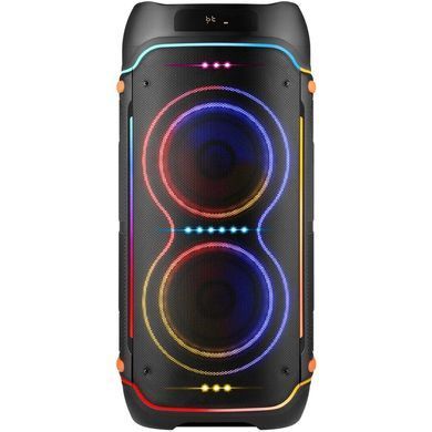 Акустична система 2.0 Defender Boomer 200, 200Вт BT/FM/TF/USB/MIC/AUX/GT, чорна (65201) [405274]