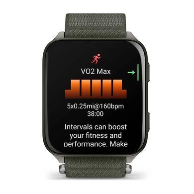 Смарт-годинник Garmin Venu X1 Moss Titanium with Moss Nylon (010-02980-23) [619765]