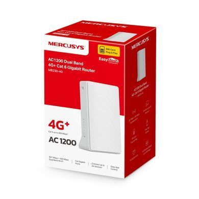 Бездротовий маршрутизатор Mercusys (MB230-4G) [615545]