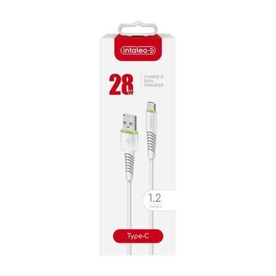 Кабель Intaleo CBFLEXT1 USB - USB Type-C (M/M), 1.2 м, White (1283126568534) [604074]