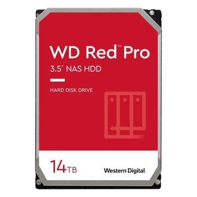 Накопичувач HDD SATA 14.0TB WD Red Pro NAS 7200rpm 512MB (WD142KFGX) [611678]