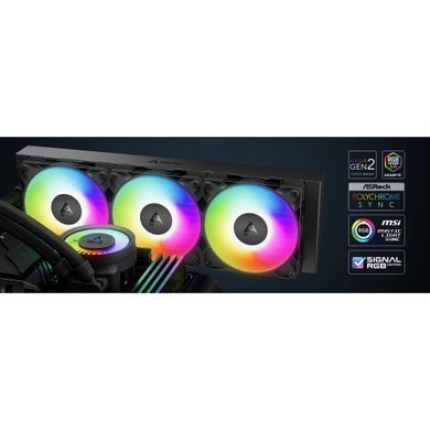 Система водяного охолодження Arctic Liquid Freezer III Pro 420 A-RGB Black (ACFRE00185A) [614712]