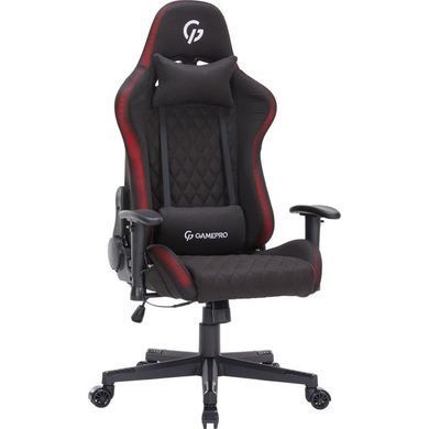 Крісло для геймерів GamePro Black (GC700FB RGB) [613179]
