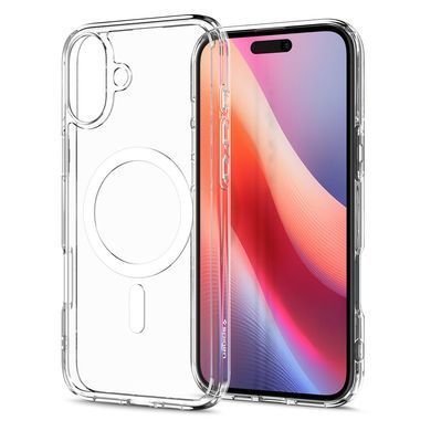 Чохол-накладка Spigen Ultra Hybrid MagFit для Apple iPhone 16 White (ACS08205) [616964]