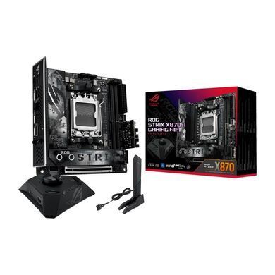 Материнcька плата ASUS ROG STRIX X870-I GAMING WIFI sAM5 X870 2xDDR5 M.2 HDMI Wi-Fi BT mITX (90MB1IW0-M0EAY0) [109150]