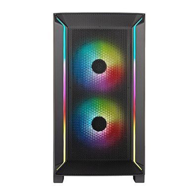 Корпус SilverStone Fara FA312Z-BG без БЖ, 2xUSB3.0, 2x140мм, ARGB VGA 365мм, LCS ready, TG Side Panel, mATX, чорний (SST-FA312Z-BG) [109543]