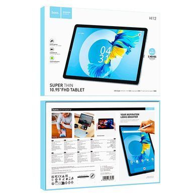 Планшет HOCO HI12 10.95-inch tablet PC Island Blue (6942007634342) [800162]