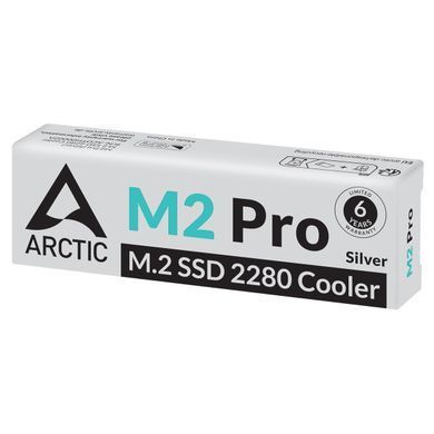 Радіатор охолодження для SSD Arctic M2 Pro Silver (ACOTH00002A) [616330]