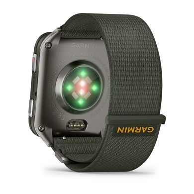 Смарт-годинник Garmin Venu X1 Moss Titanium with Moss Nylon (010-02980-23) [619765]