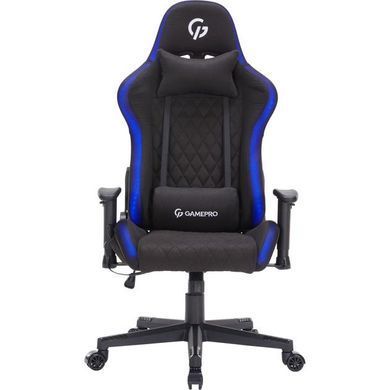 Крісло для геймерів GamePro Black (GC700FB RGB) [613179]