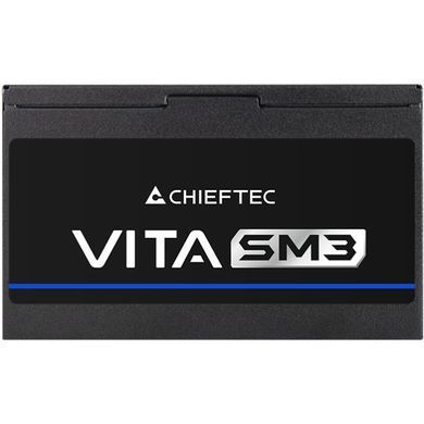 БЖ 650W Chieftec VITA SM3 ATX 3.1 120mm, 80+ Bronze, Semi modular, Retail (BPX-650-C) [404918]