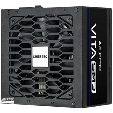БЖ 650W Chieftec VITA SM3 ATX 3.1 120mm, 80+ Bronze, Semi modular, Retail (BPX-650-C) [404918]
