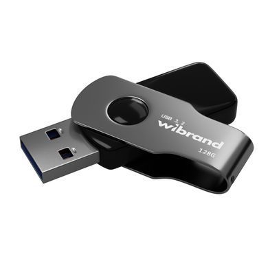 Флеш-накопичувач Wibrand USB 3.2 Gen1 Lizard 128GB Black (WI3.2/LI128P9B) [803116]