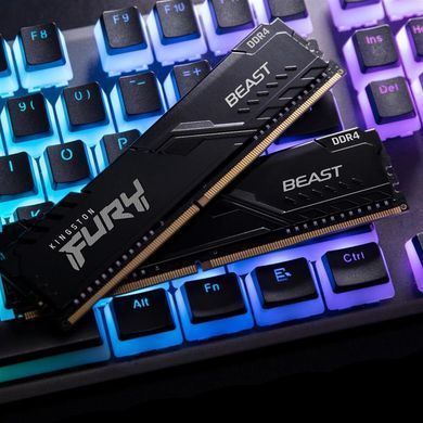 Модуль пам`ятi DDR4 2x16GB/3200 Kingston Fury Beast Black (KF432C16BB1K2/32) [606169]