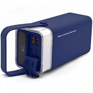 УМБ Aspiring Vigor 30 PD 30000mAh 65W 2xType-C, 2xUSB, LED cиня (VG65PD) [403936]