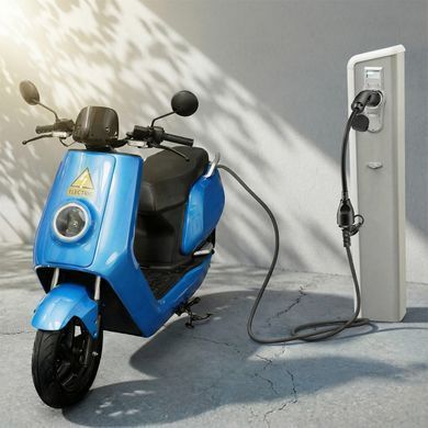 Перехідник EnerGenie для електромобіля Type 2 у євророзетку 16А (EV-T2MACF-3.7KW-0.5M) [620236]